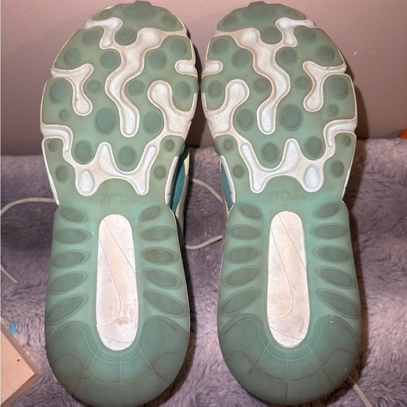 Nike Air Max 270 React Hyper Jade Running Men's Shoes Size 6.5 AO4971-301 - Picture 8 of 8